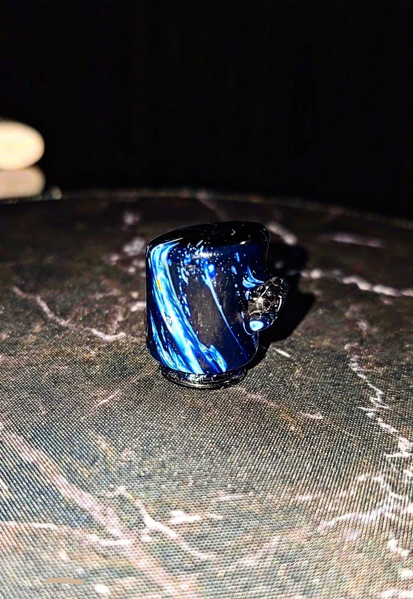 Galactic Pivot Top – Space Tech Spinner Upgrade - Coopers Glass