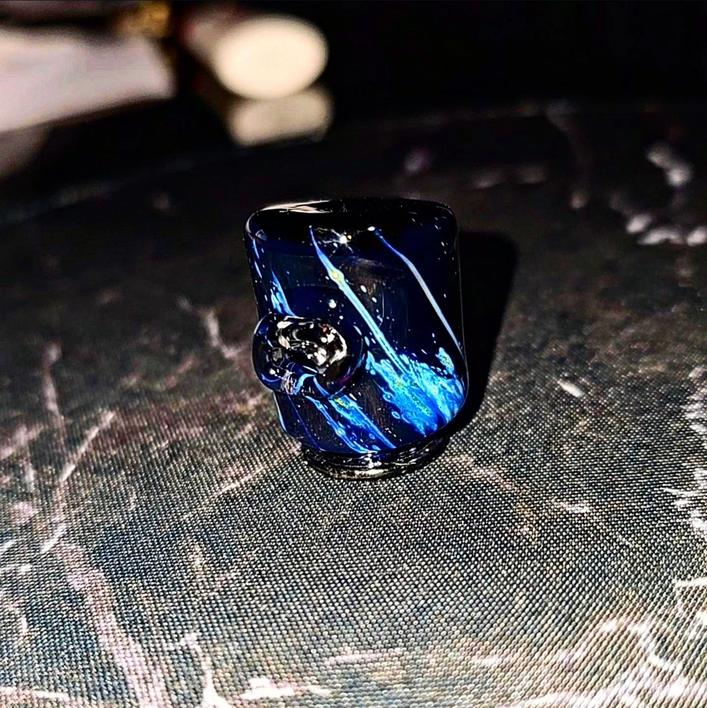 Galactic Pivot Top – Space Tech Spinner Upgrade - Coopers Glass