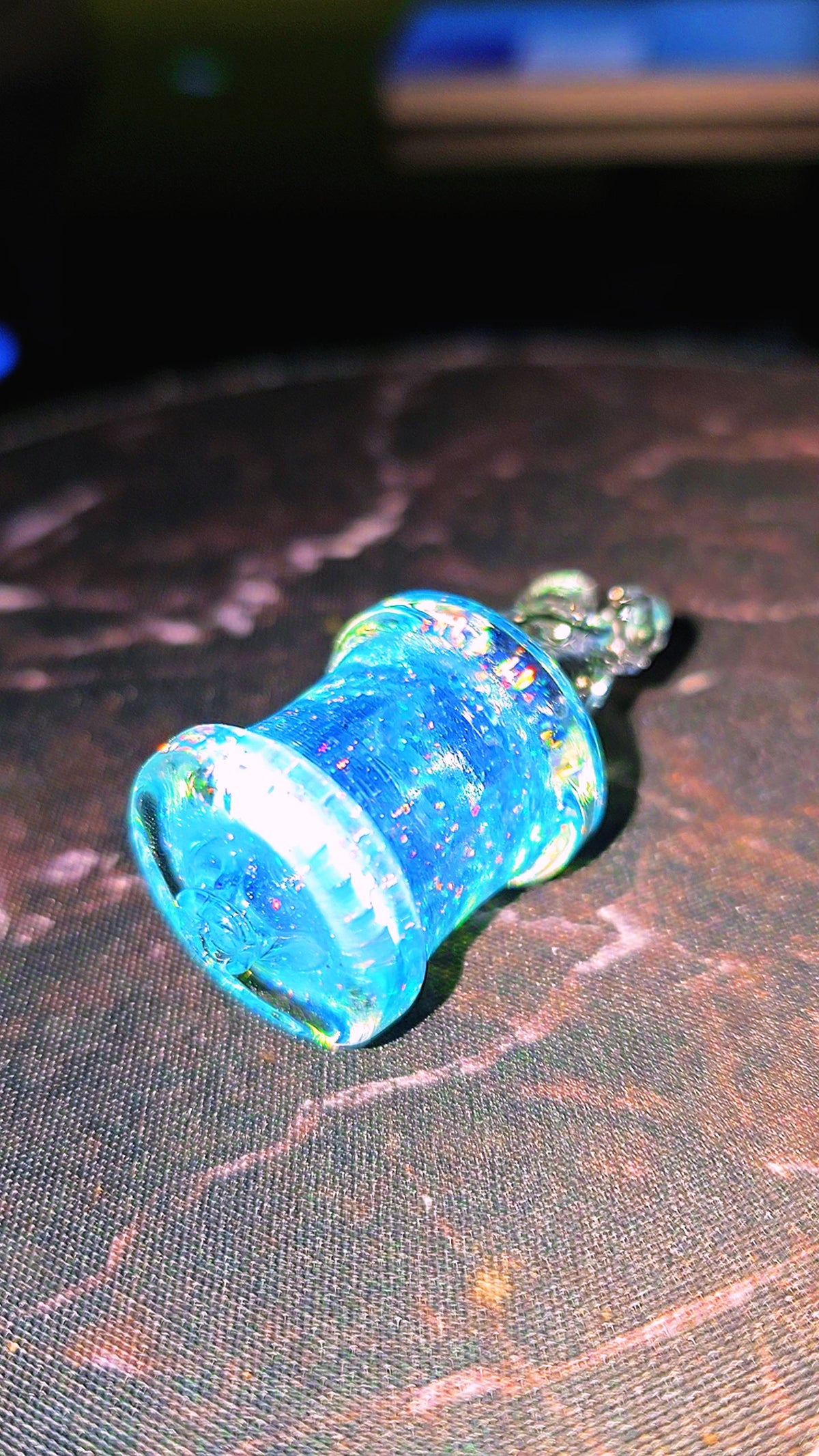 Switch Go Dual-Sided Spinner Cap – Blue Meta Crushed Opal