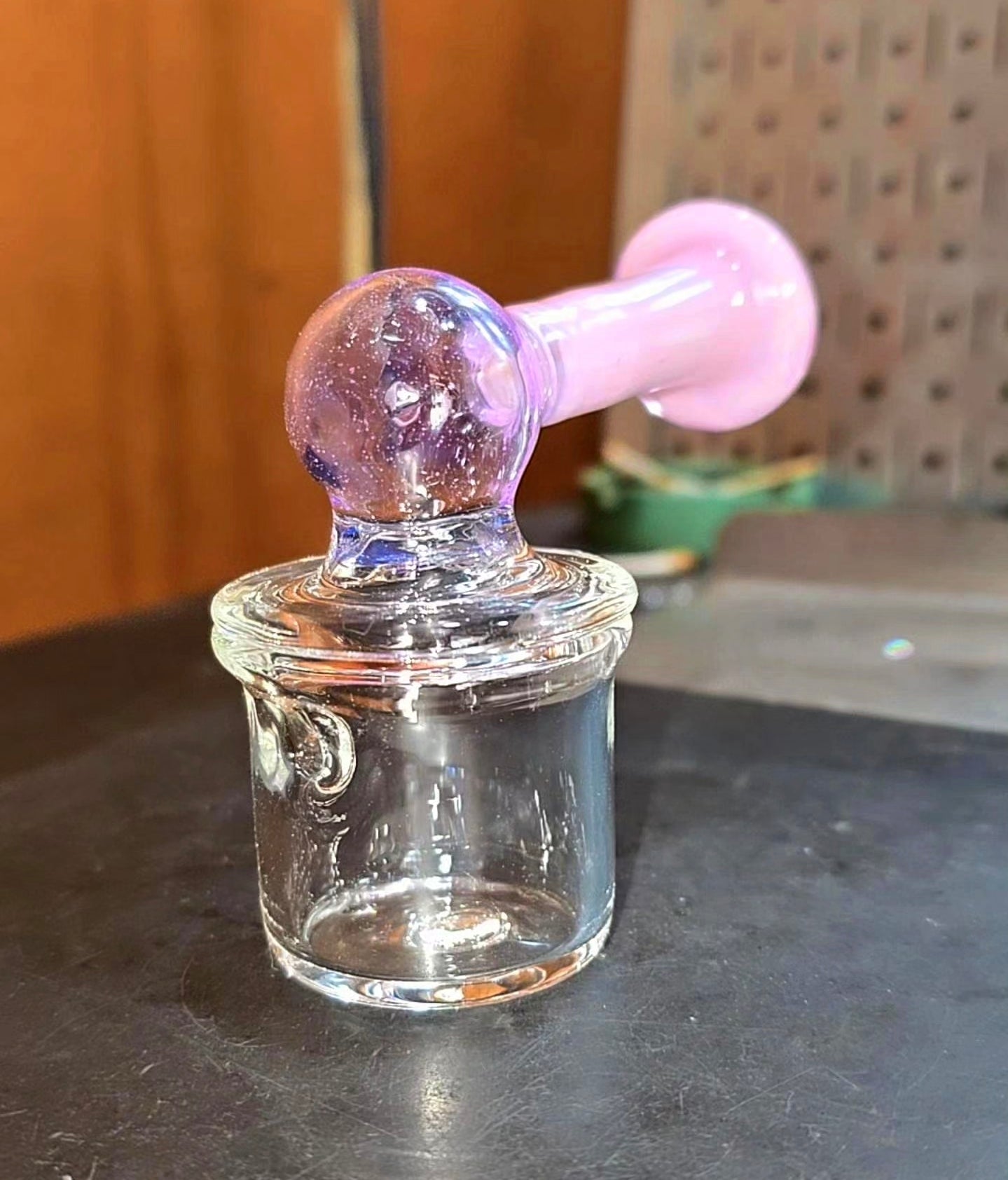 Lilac Dry Top Attachment for Dr. Dabber Switch 2 – Pastel Glass Upgrade - Coopers Glass