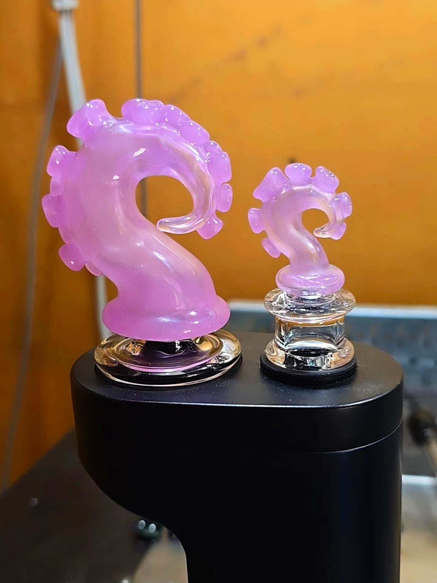 Wisteria Tentacle Dry Top for Dr Dabber Switch 2 – Custom Colors & Optional Spinner Carb Cap