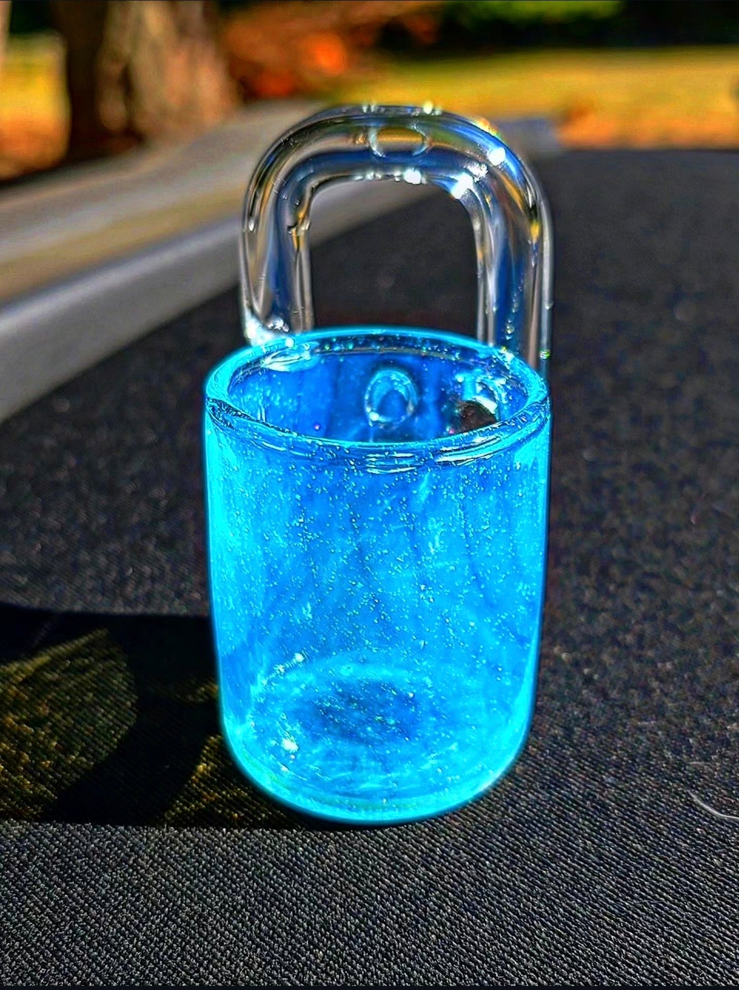 Puffco Proxy Flat Puffer – Meta Crushed Opal | Coopers Glass