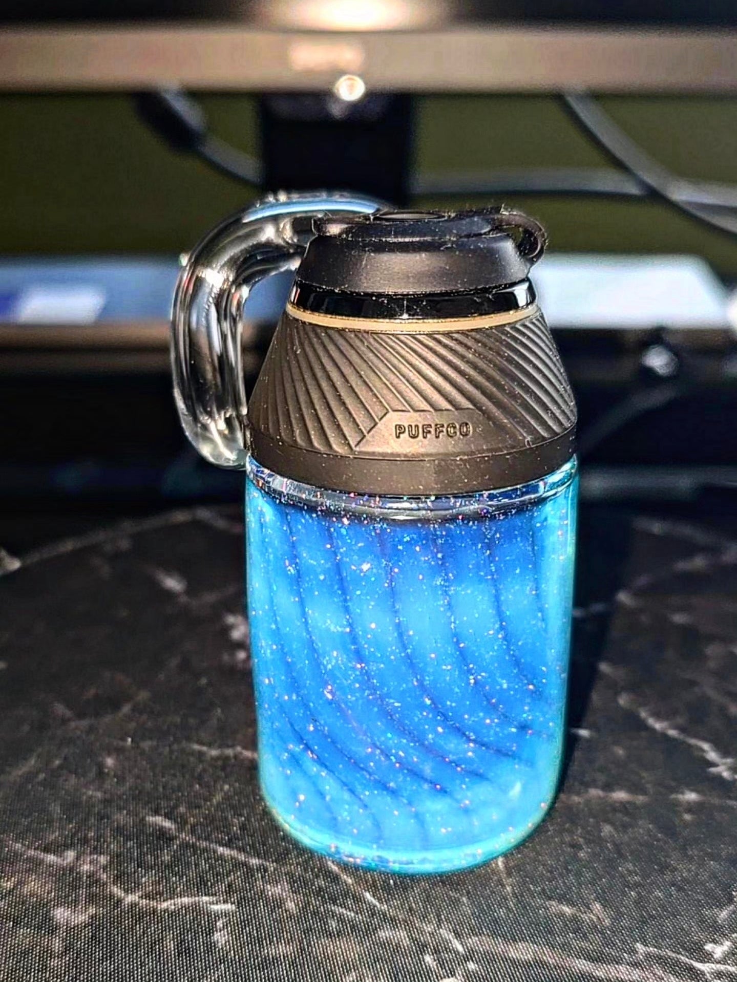 Puffco Proxy Flat Puffer – Meta Crushed Opal | Coopers Glass