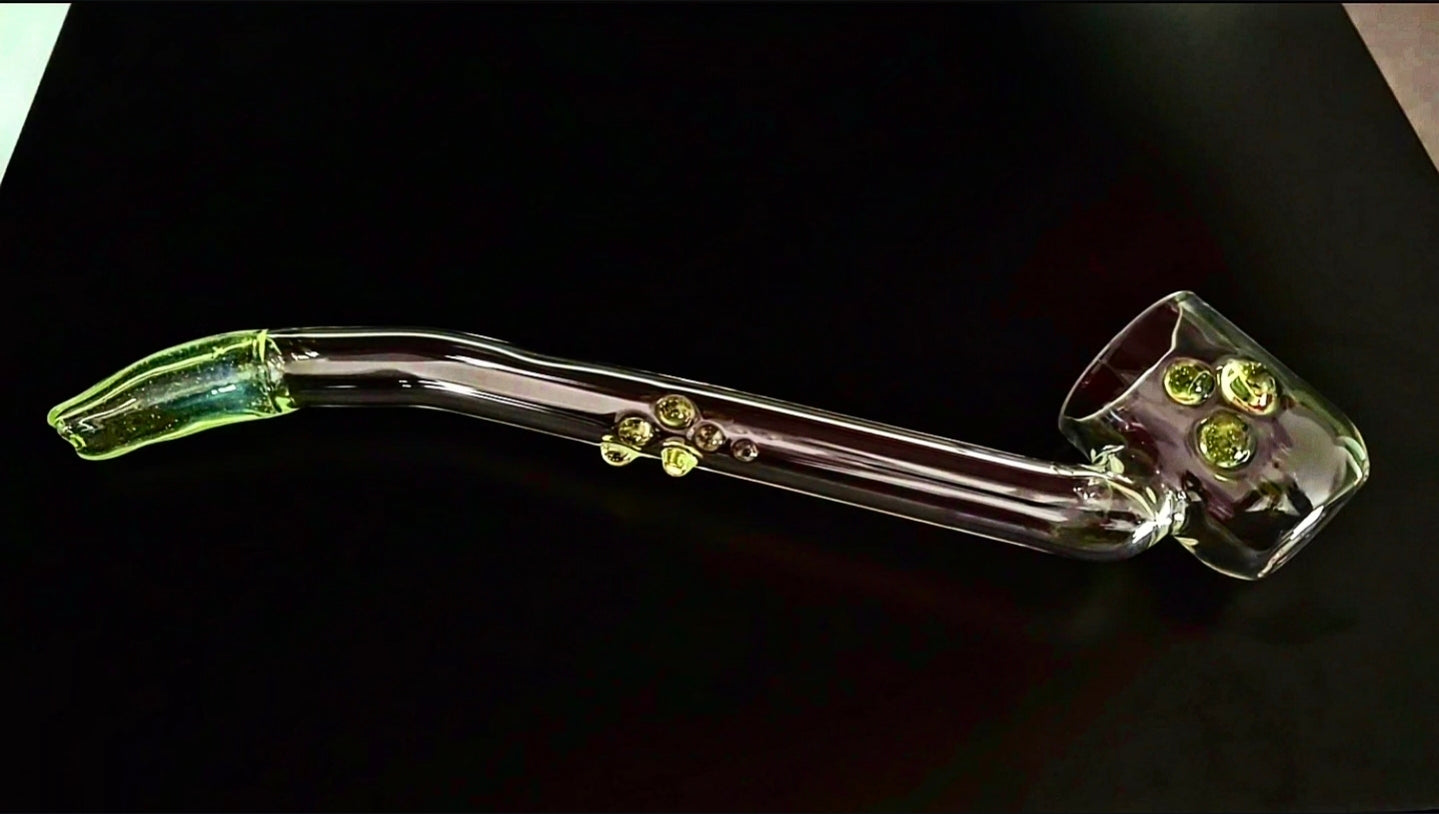 Puffco Proxy Wizard Glass Pipe Attachment – Hand-Blown Dot Accents