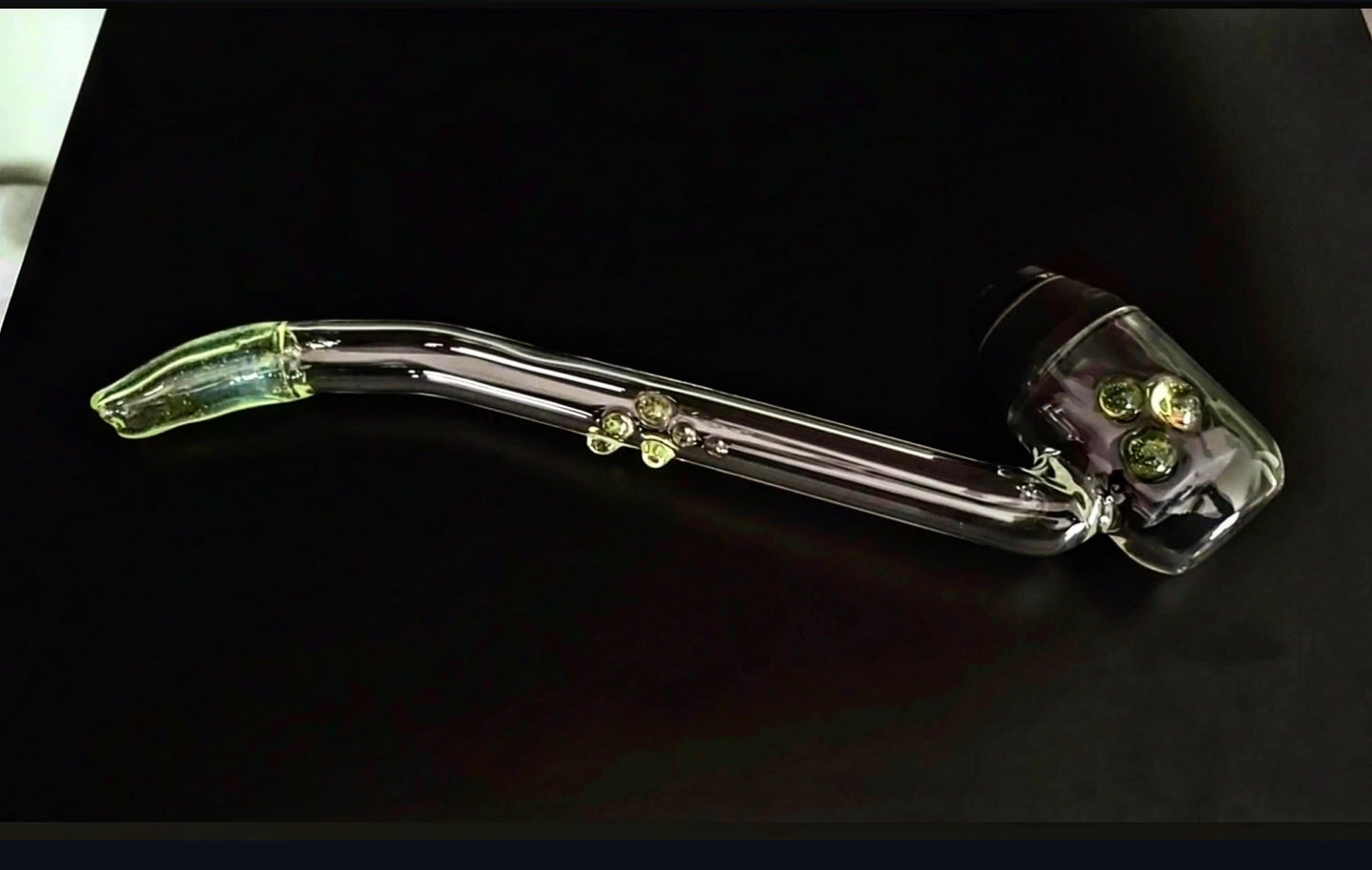 Puffco Proxy Wizard Glass Pipe Attachment – Hand-Blown Dot Accents