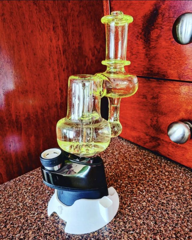 Slyrm Green Recycler Attachment for Puffco Peak - Take your Puffc...
