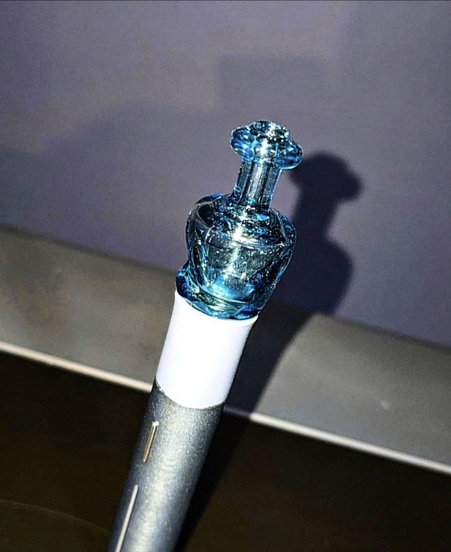 Blue Stardust TipTop – Puffco Pivot Compatible - Bring cosmic vi...