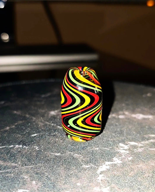 Handblown Wigwag Riptip – Puffco Pivot Upgrade Piece - Coopers Glass