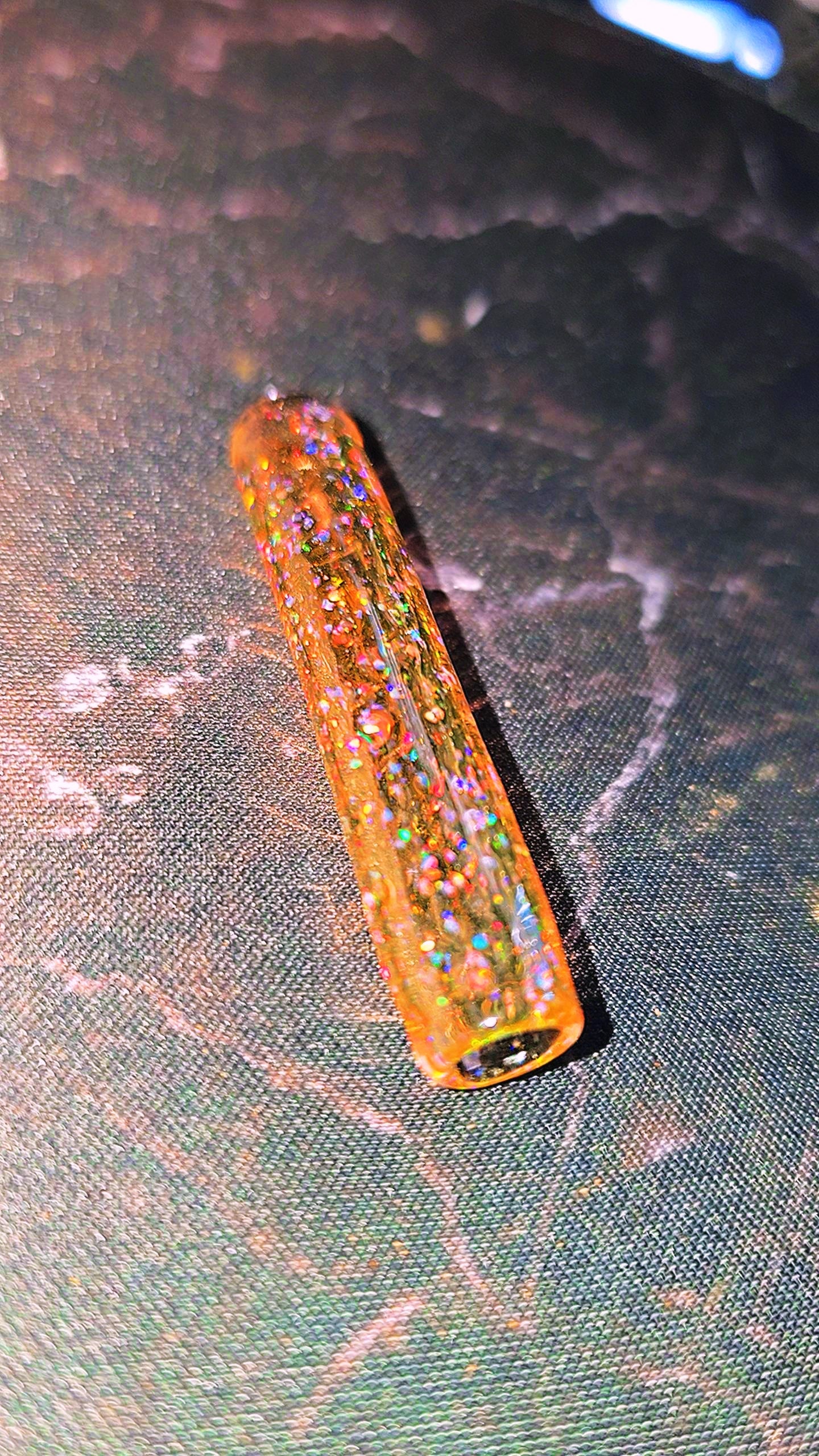 Sunstone Beta Crushed Opal Glass Rolling Tip