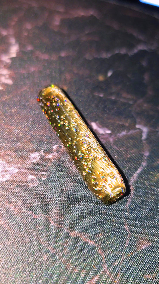 Electrum Crushed Opal Rolling Tip