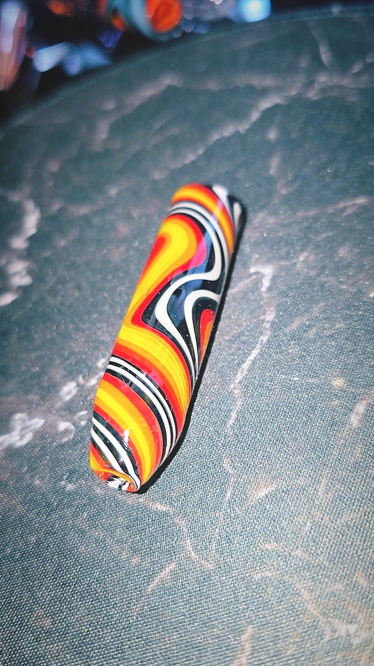 Fire & jail Linework Glass Rolling Tip