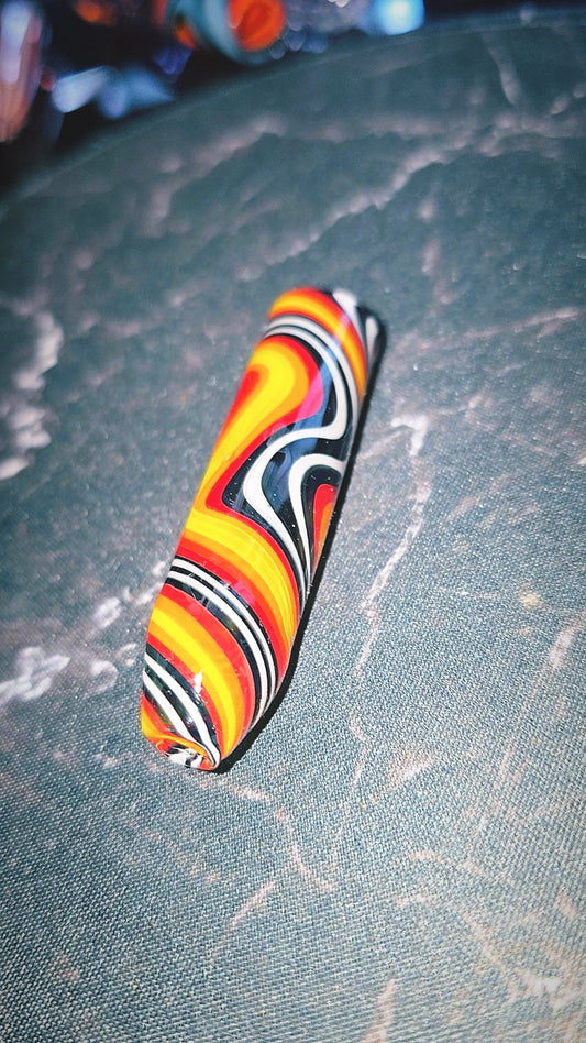 Fire & jail Linework Glass Rolling Tip