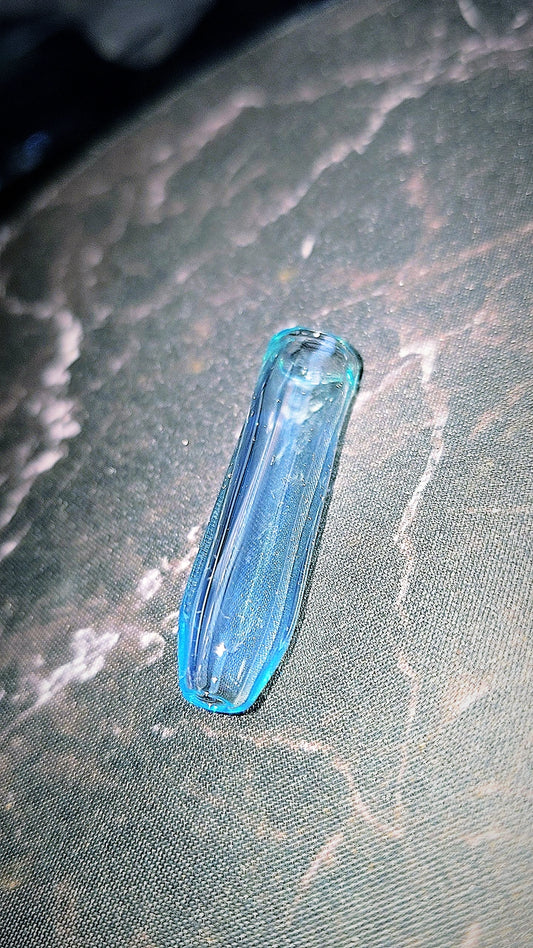 Blue Meta Glass Rolling Tip