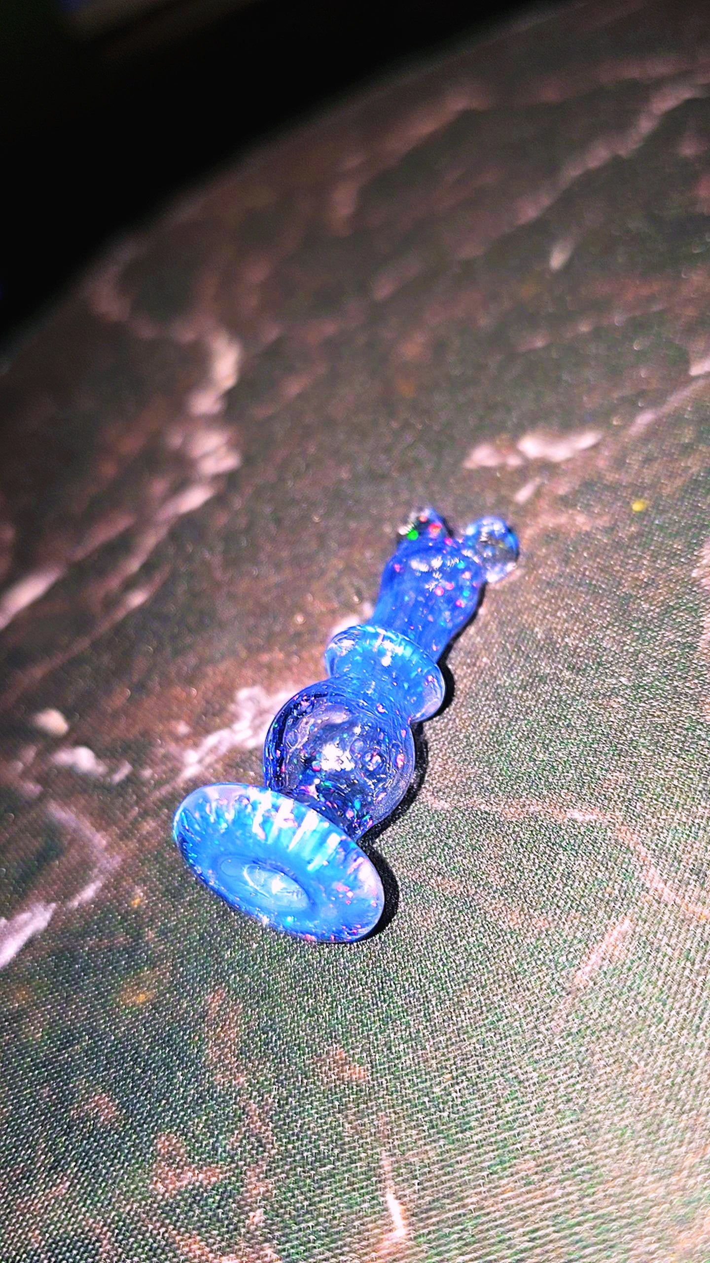 Sonic Blue Crushed Opal S2 Spinner Cap
