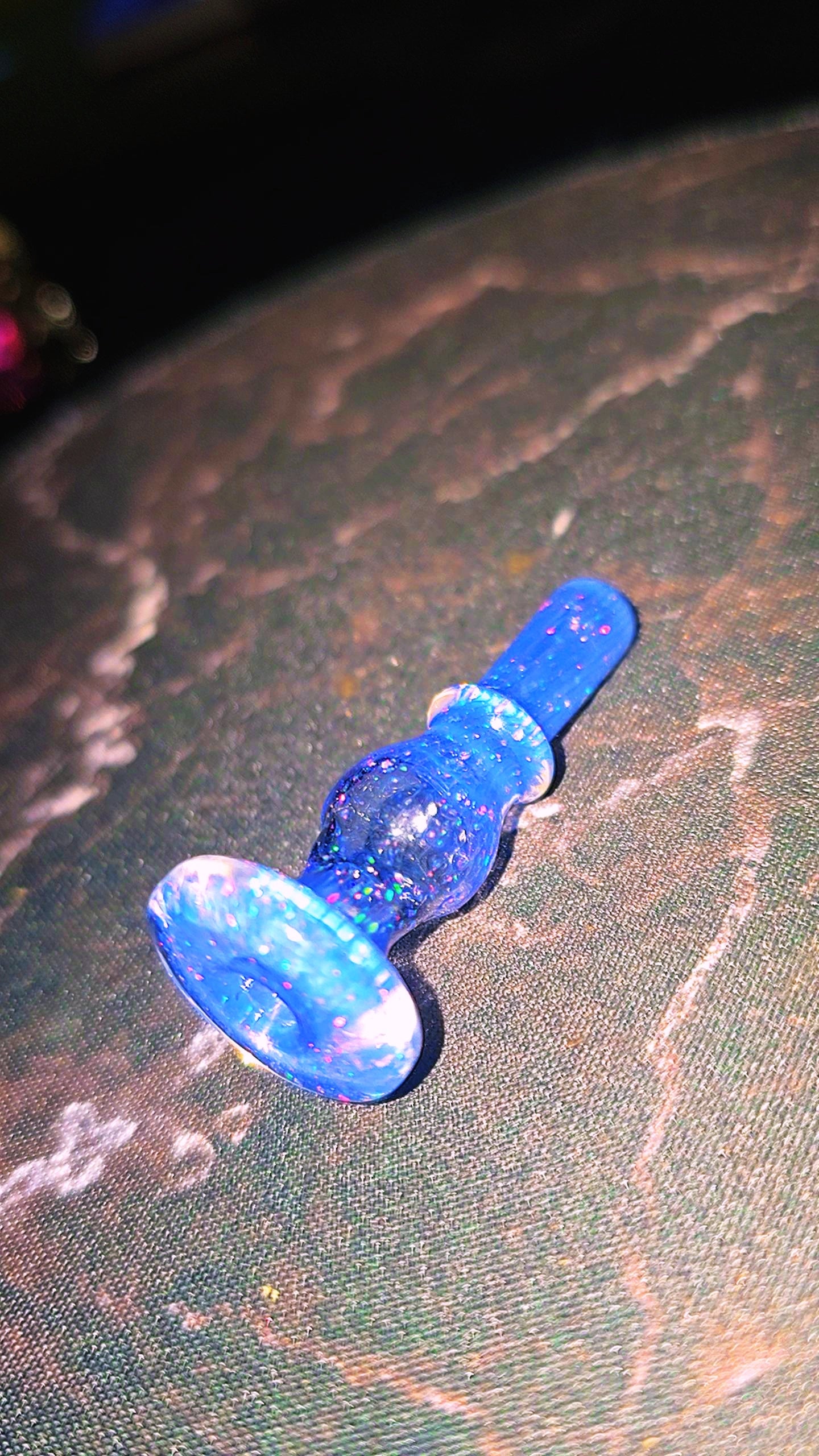 Sonic Blue Crushed Opal GH Cap – Dr. Dabber Switch 2