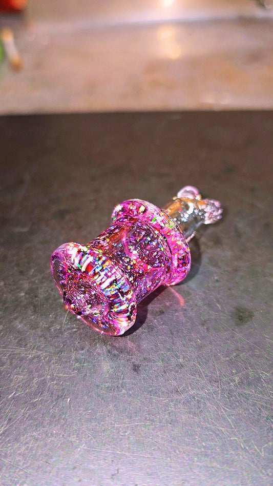 Switch Go Dual-Sided Spinner Cap – Gold Amethyst Crushed Opal