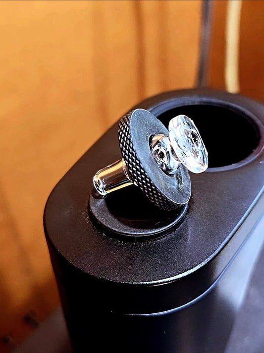 Switch 2 Glory Hole Cap with 2 hole Adjustable Airflow – Enhanced Carb Control & Easy Clearing - Coopers Glass