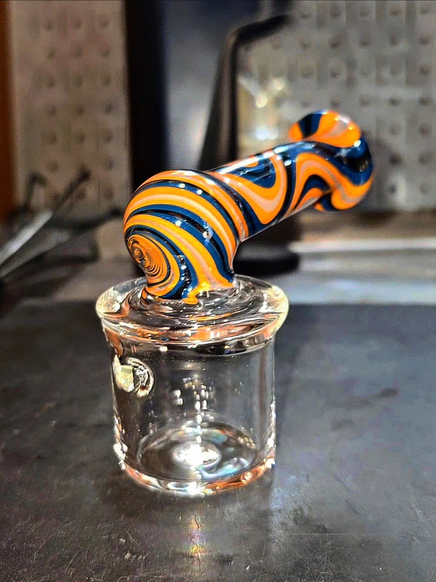 Wigwag Dry Attachment for Dr. Dabber Switch 2 – Handcrafted Wig Wag Glass Top - Coopers Glass