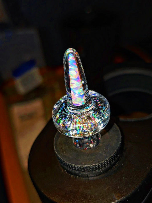 20mm Spike Crushed Opal Spinner – Switch 2 Magnetic Grommet Upgrade