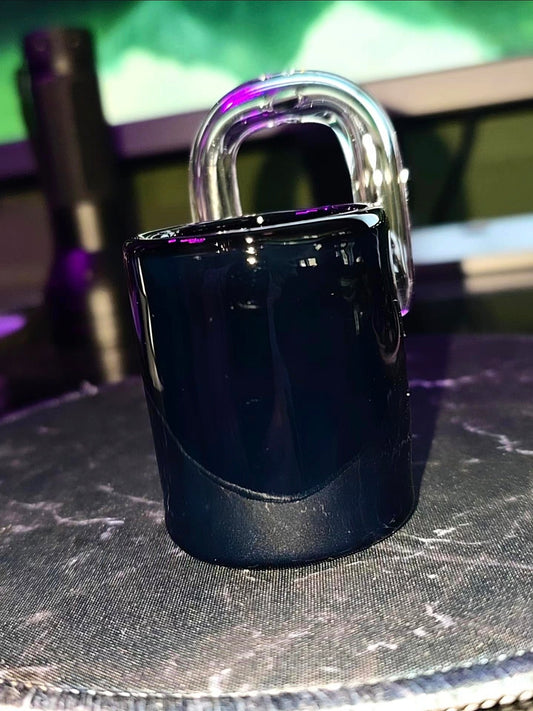 Black — Flat Puffco Proxy Puffer Pendant