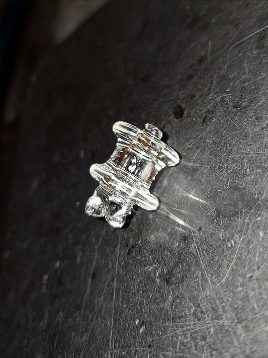 Peak Spinner + Center Directional Cap  Clear/Basic Colors– Dual-Use Pearl Spinner