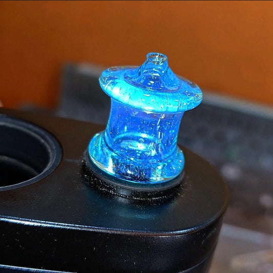 Meta Crushed Opal Dual-Function Carb Cap – Spinner + Directional for Dr Dabber Switch 2