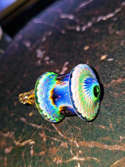 Xenomorph Crushed Opal Dual-Function Spinner Cap for Dr. Dabber Switch 2 – Directional + Spinner Carb Cap