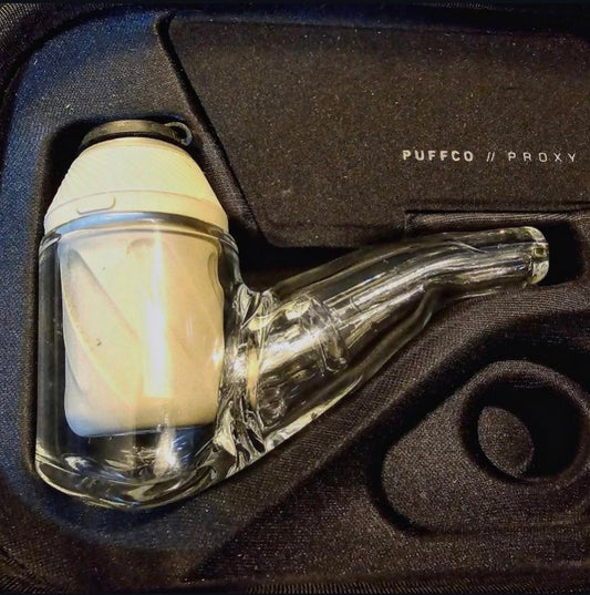 Clear Puffco Proxy Spillproof Casefitter Bubbler