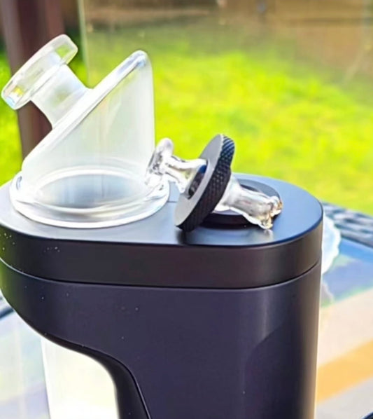 Clear Dr Dabber Switch 2 Spinner (grommet)
