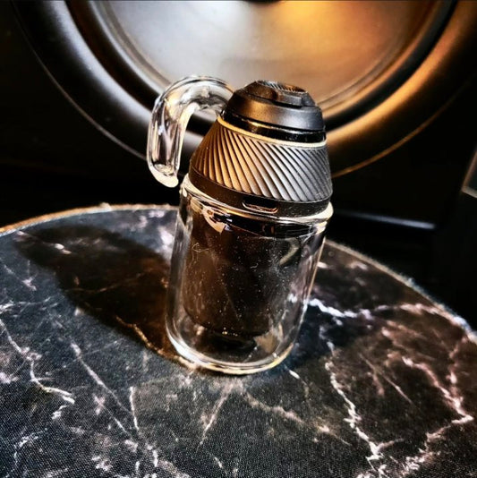 Clear Glass Puffco Proxy Pendant – Functional Wearable Attachment