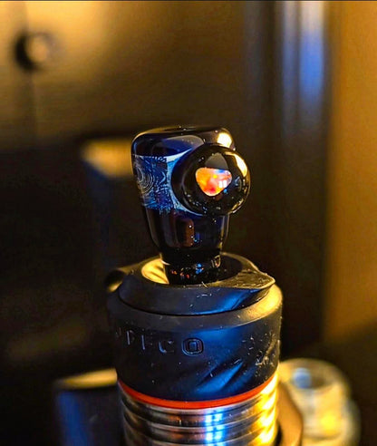 Wood Grain W Opal Chip Puffco Peak 3dxl Joystick - Wood Grain W Opal Chip Puffco Peak 3dxl Joystic...