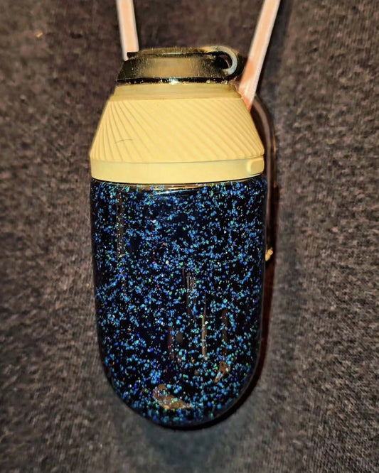Mint Crushed Opal Over Black Puffco Proxy Puffer