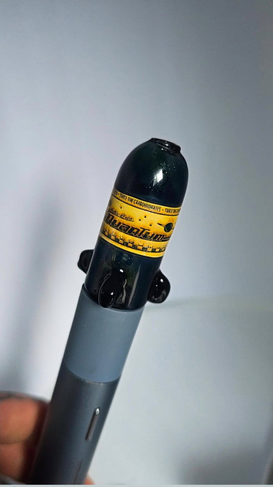 Nuka Quantum Cola Galaxy Pivot Top – Fallout-Inspired Glass Attachment for Puffco Pivot