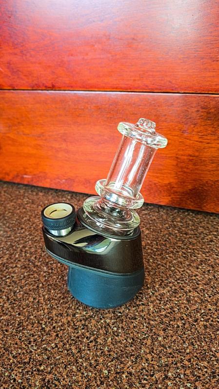Blue UV Reactive Dry Top – Puffco Peak Glass Attachment