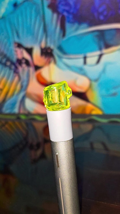 Ion UV OG Style Puffco Pivot Glass top - Ion Uv OG Style Puffco Pivot Glass top, Glows u...